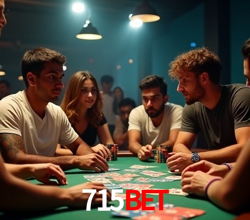 Interface moderna da plataforma 715BET